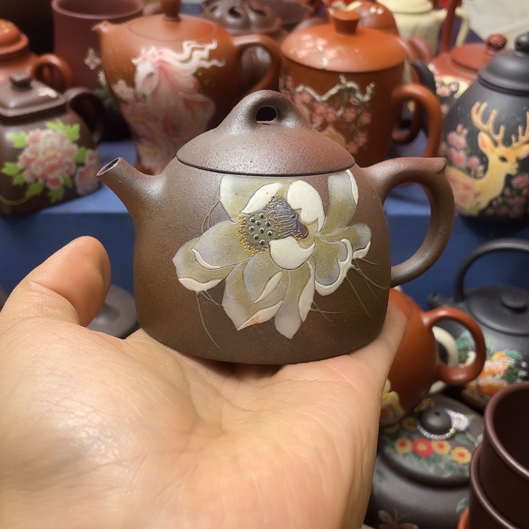 茶杯红泥紫砂茶壶150cc