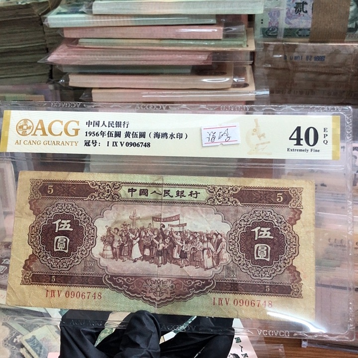 一张，黄五海鸥748 真币号码随机