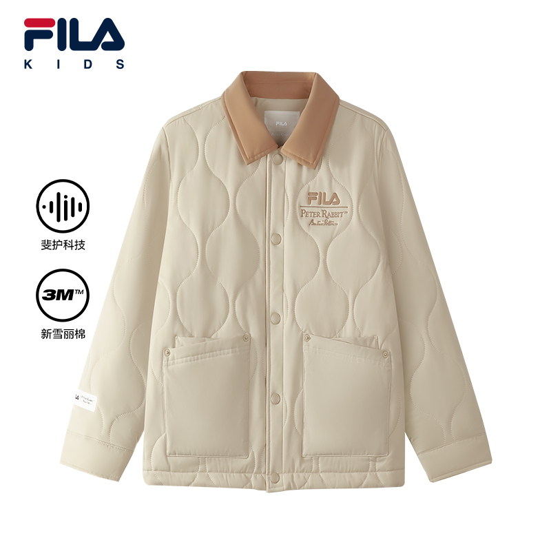 斐乐儿童冬季外套2025年冬季彼得兔新款棉服中大童棉服K12B544908