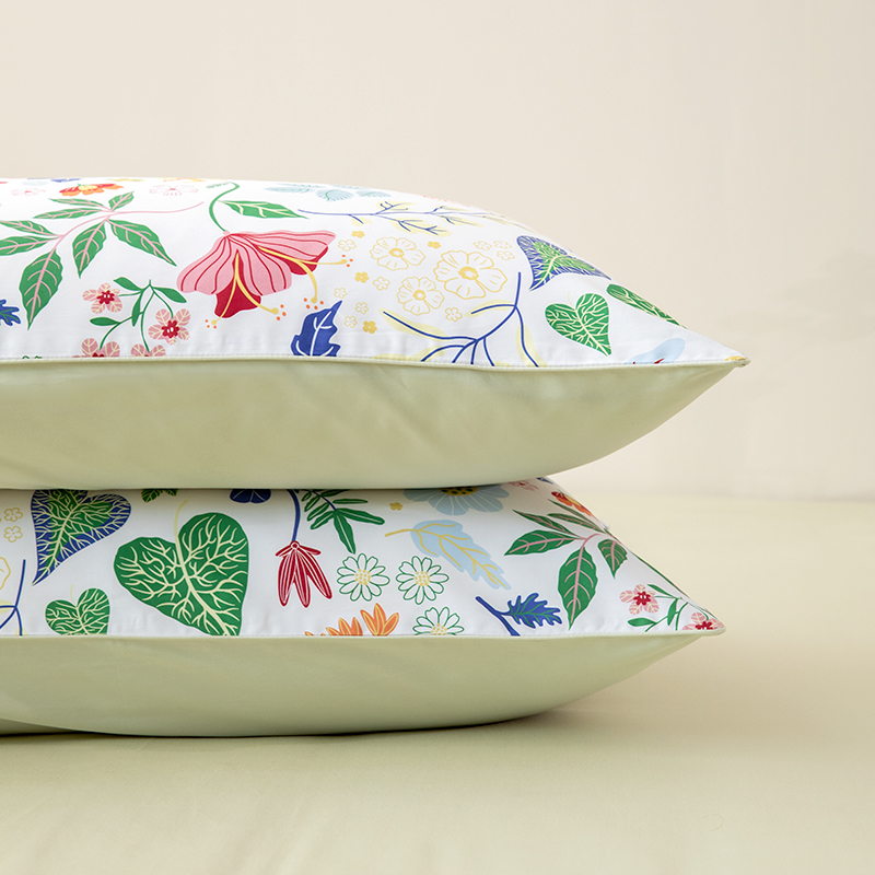 [花戒指]精选！法式浪漫-纯棉印花枕套-花漾漫语