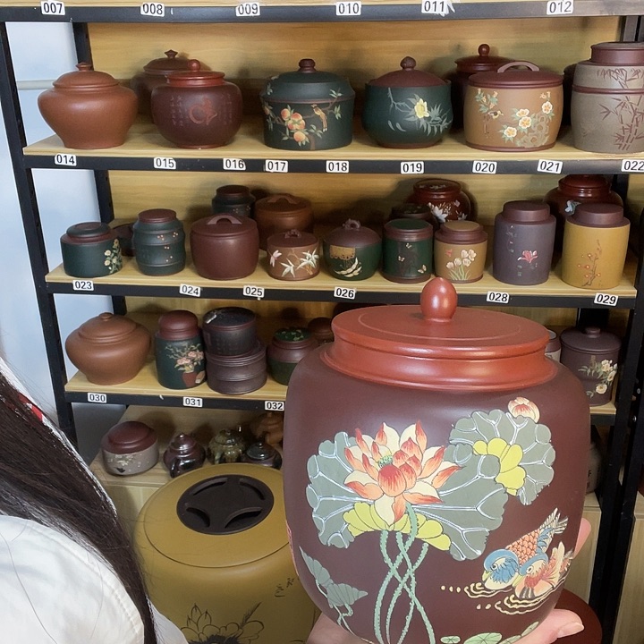 紫砂茶叶罐紫砂茶叶罐