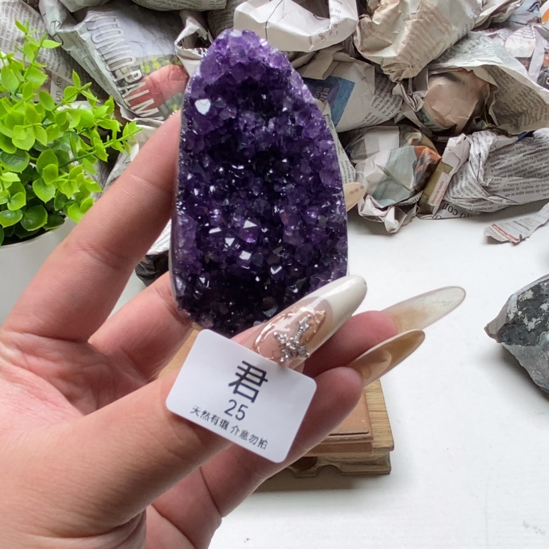 未镶嵌大型摆件（非配饰）紫晶