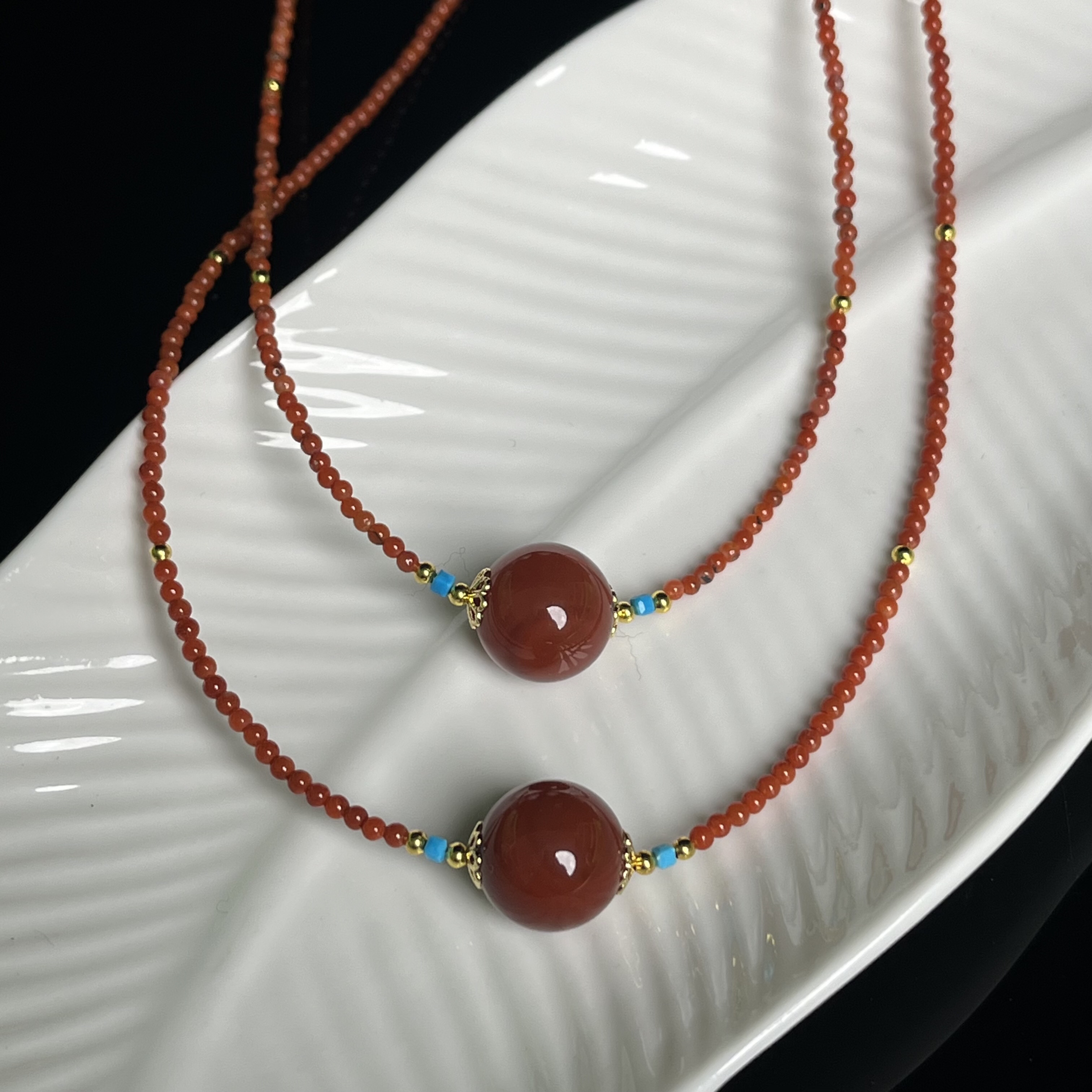 原创设计南红项链YC122多样性发其一