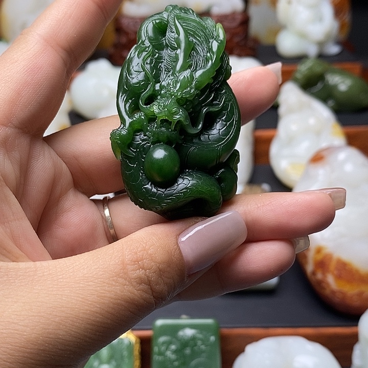 *****和田玉未镶嵌吊坠(不含链)
