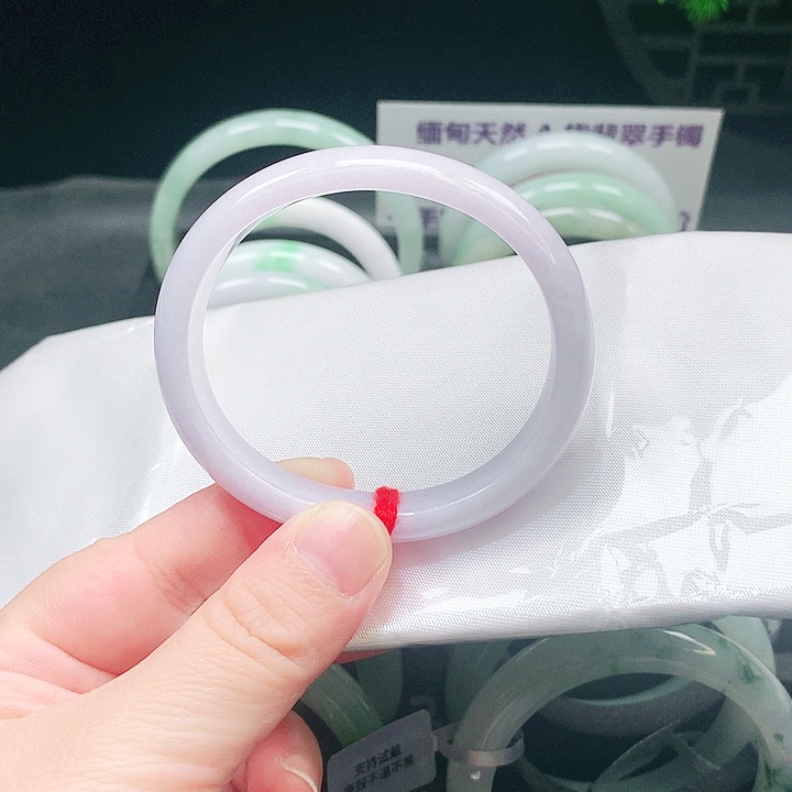 翡翠未镶嵌手镯0072