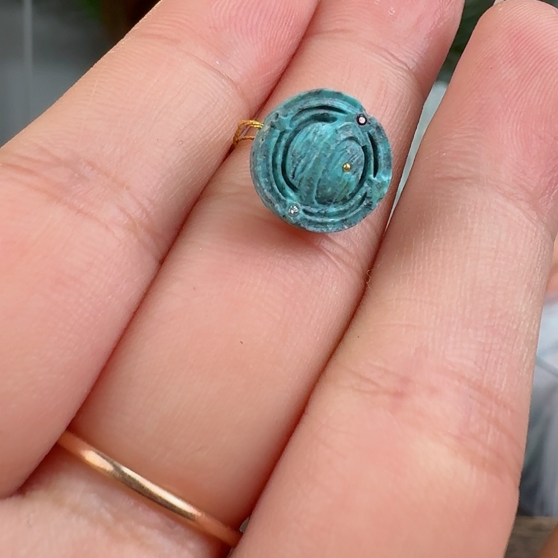 绿松石珠宝奇石未镶嵌