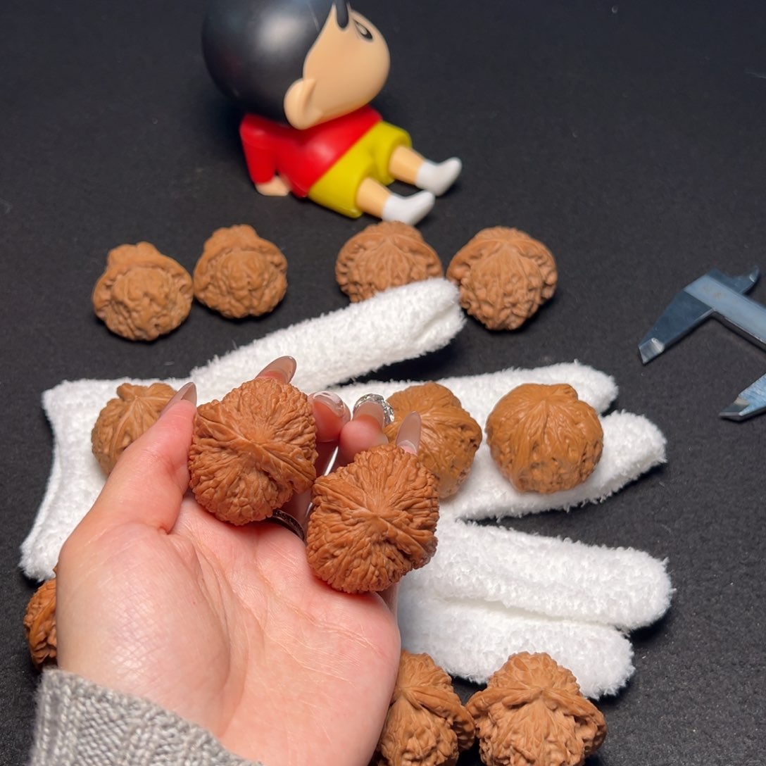 文玩核桃把件35+蒜头