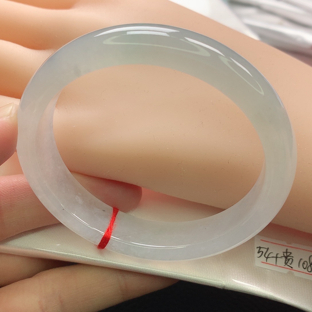 翡翠未镶嵌手镯贵妃55