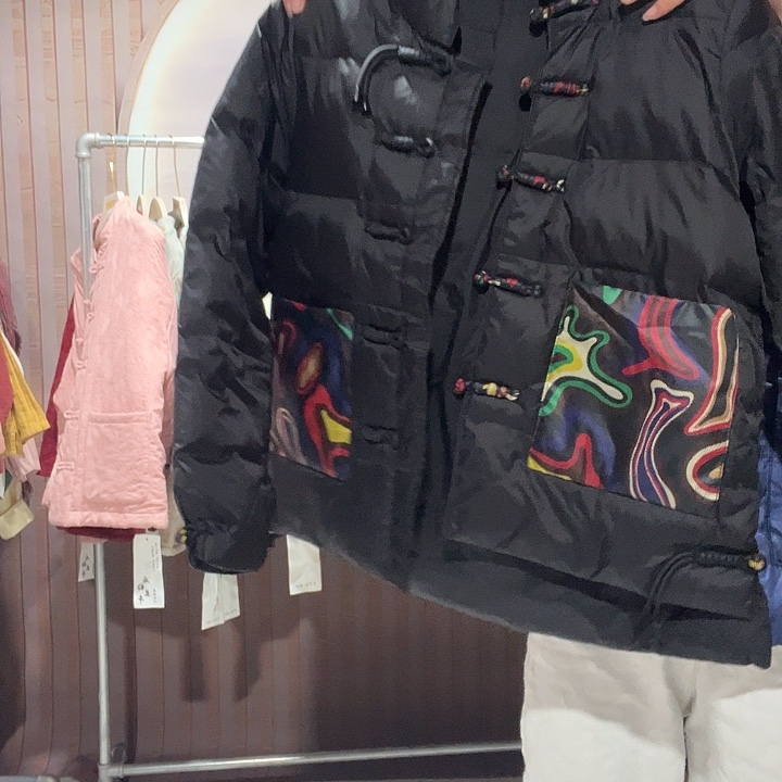 薄款国风外套穿110斤内