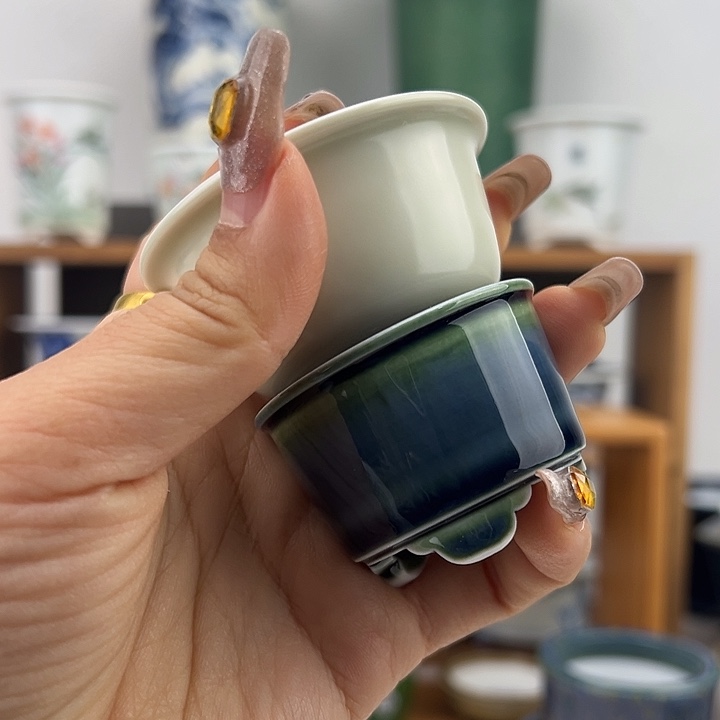 红陶张*满手工制作盆