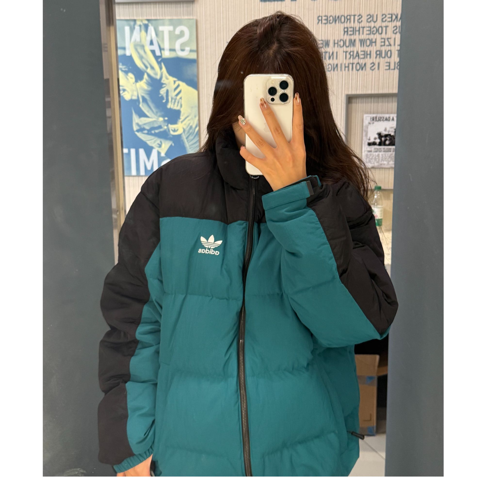 adidas REGEN DOWN JACKET 保暖运动鸭绒羽绒服 KS6081 KS6082 SX