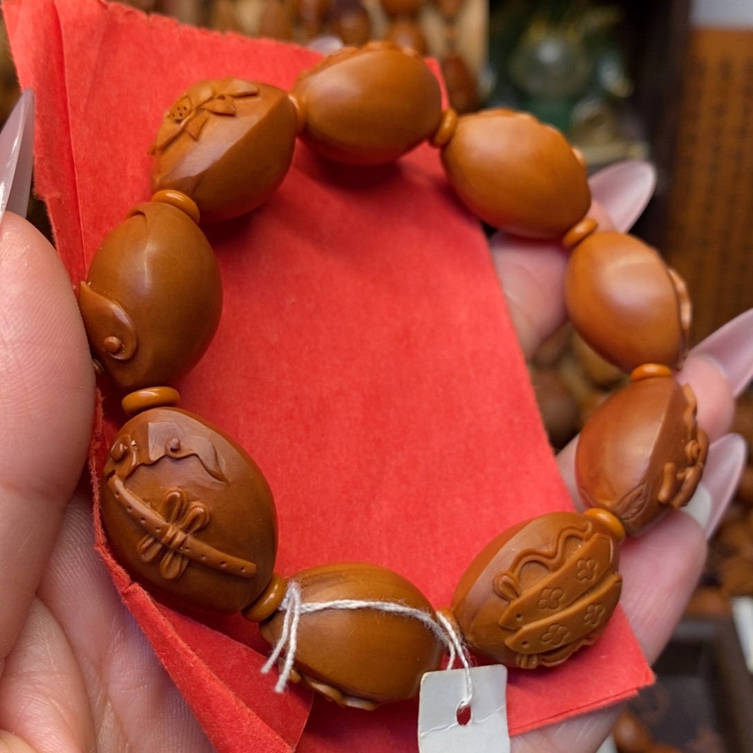 橄榄核手串/手链暗八仙