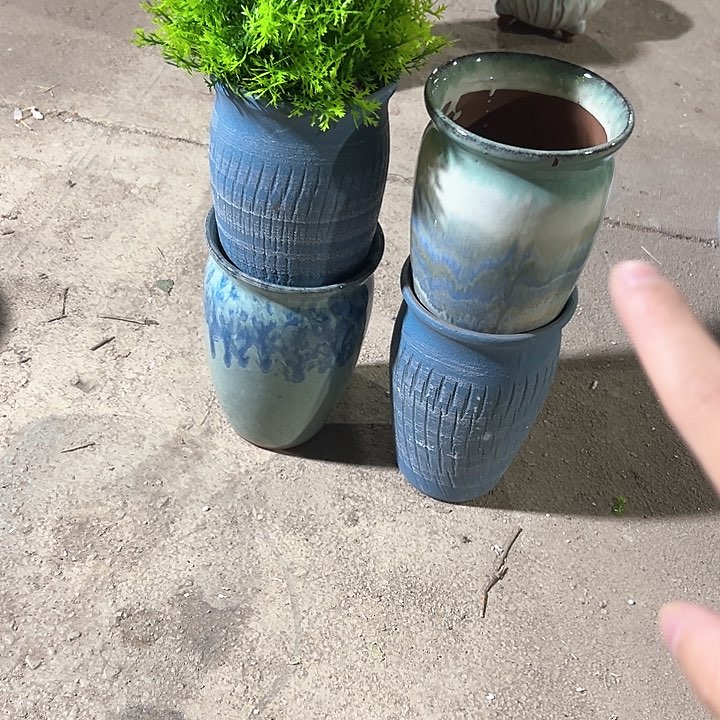 紫砂花盆花盆花盆