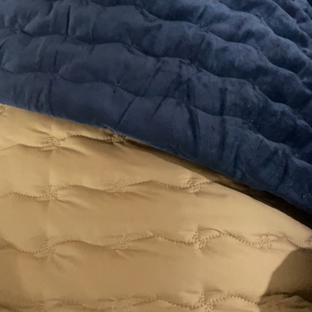 B021夹棉布料十八一米