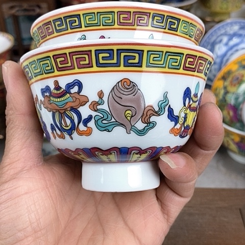 景德镇陶瓷藏式茶碗