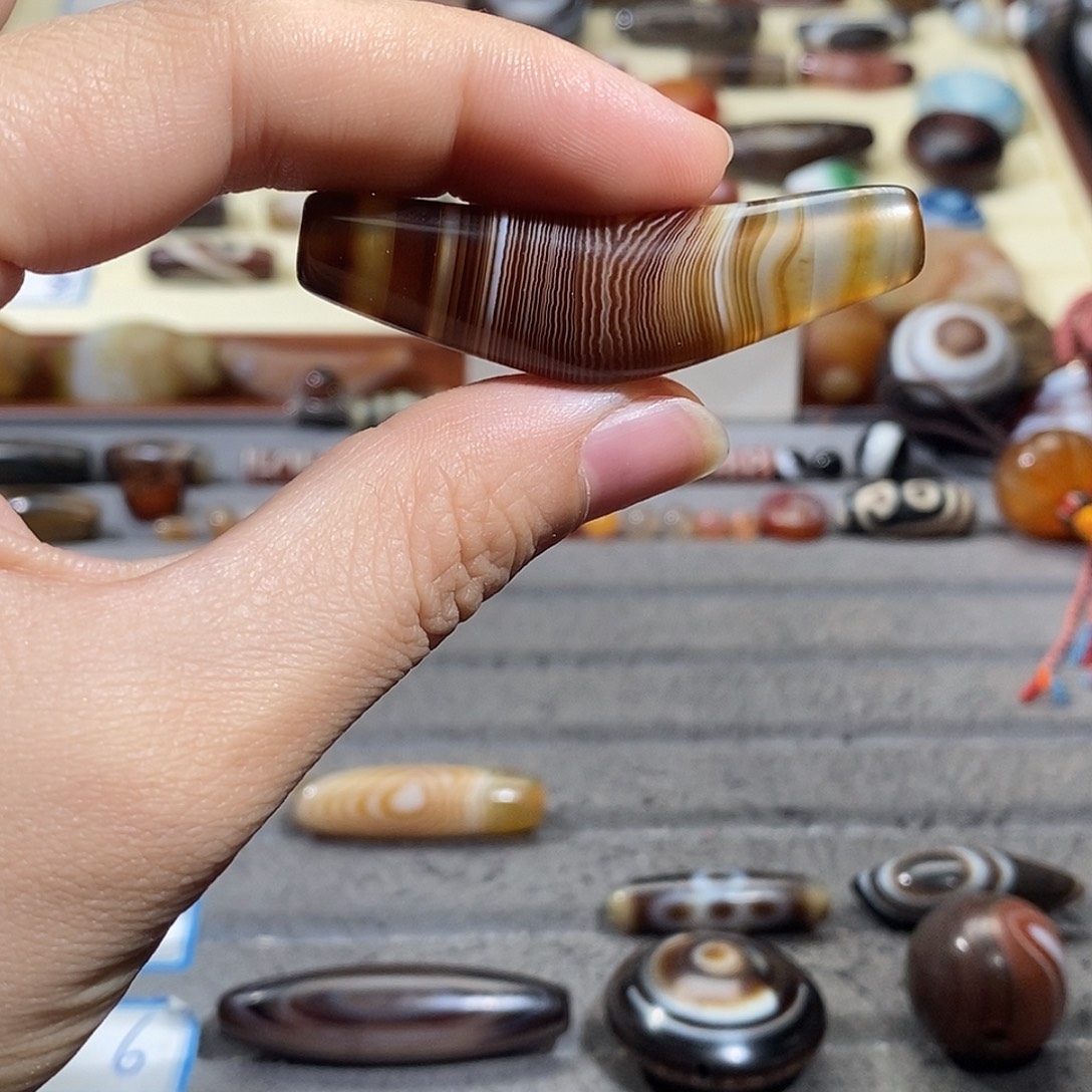 禅***心玛瑙/玉髓合金颈饰