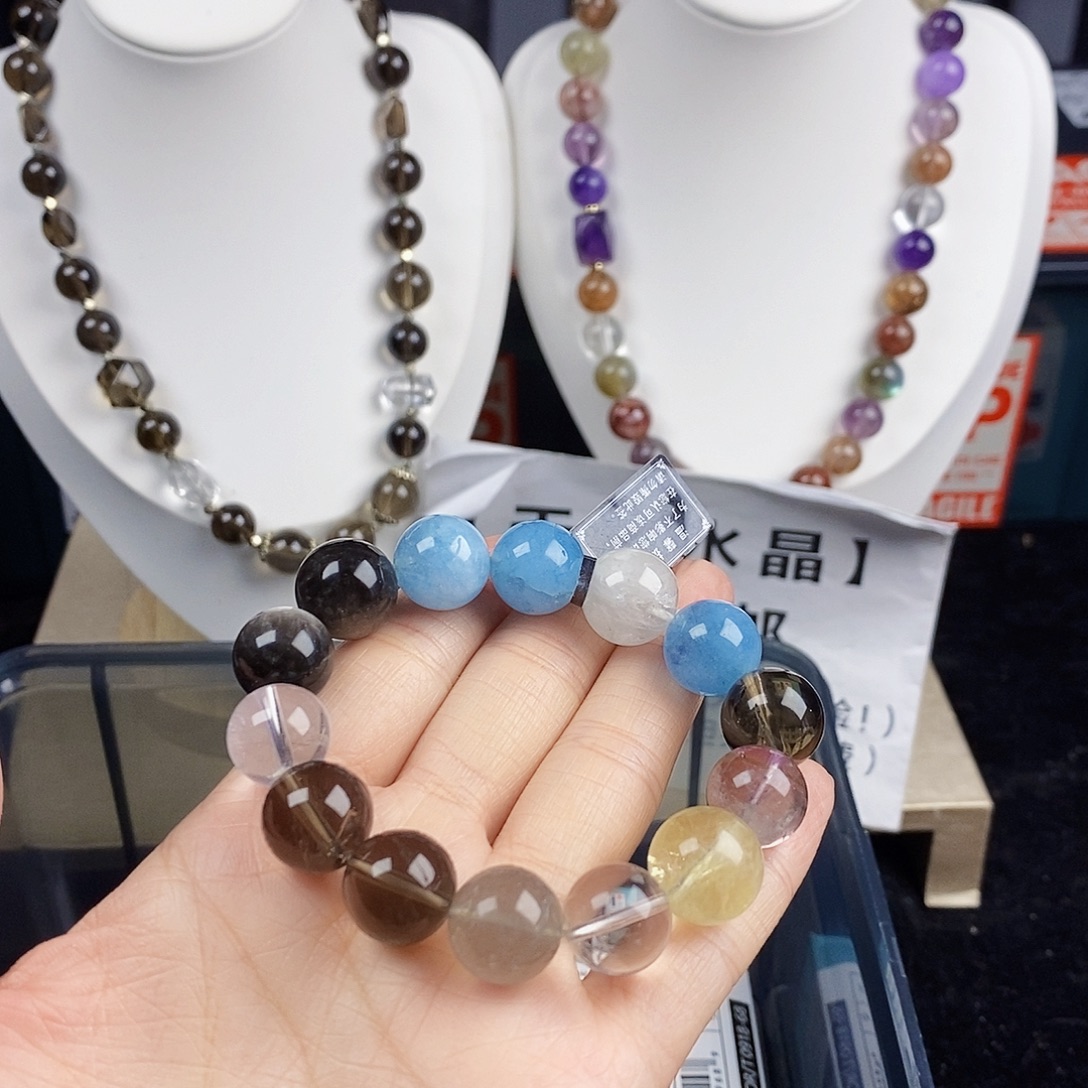 银S925镶嵌手链水晶