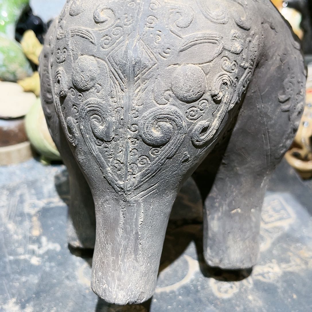 战*瓦当摆件茶台的一