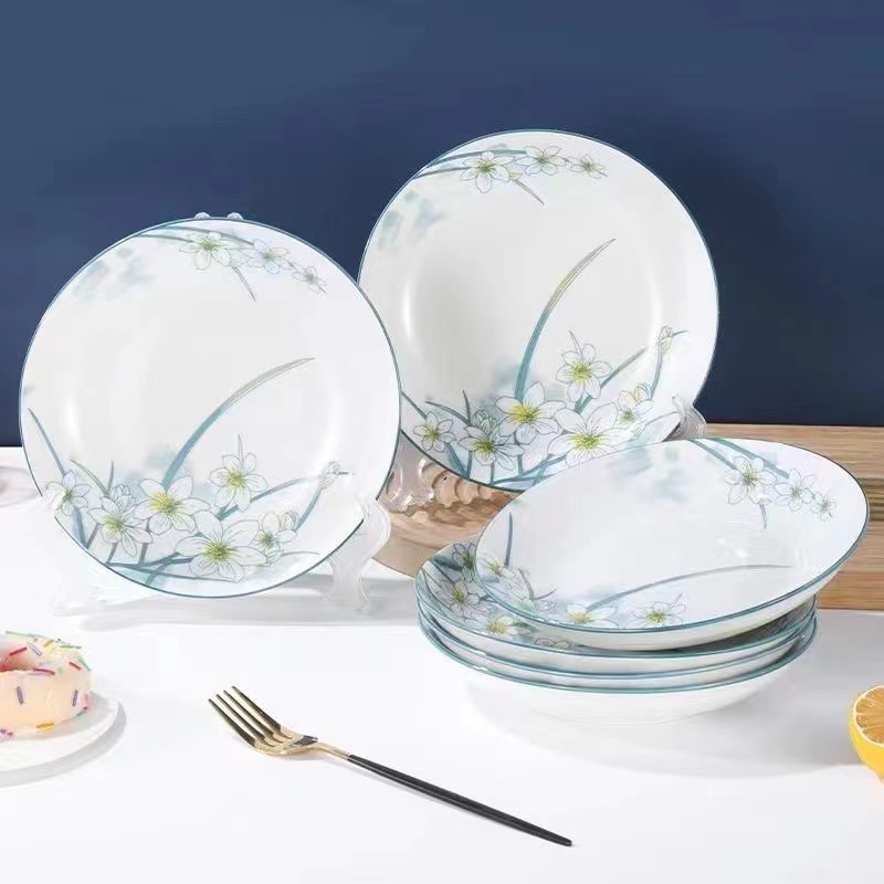 8英寸水仙花圆盘6个 破损找客服 免费补发