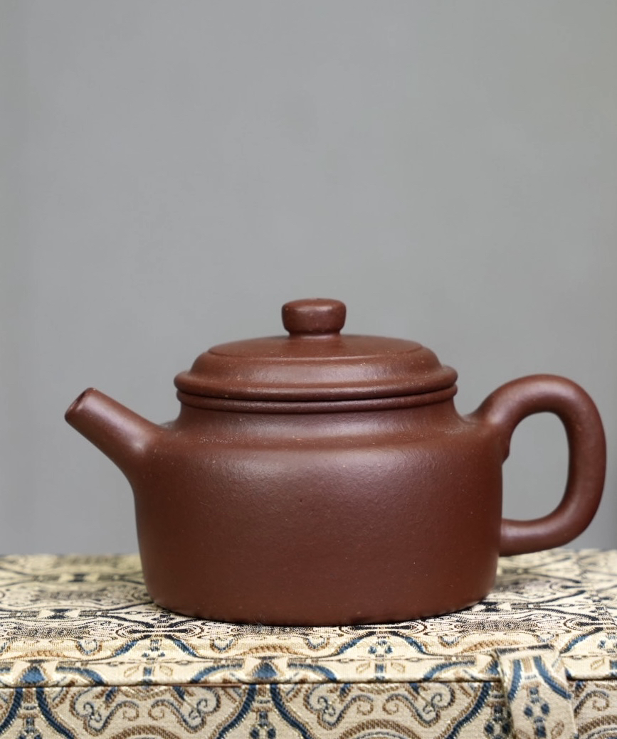 宜兴原矿紫砂壶 黄龙山底槽清 古法炼制手工泥 全手工小德中180cc