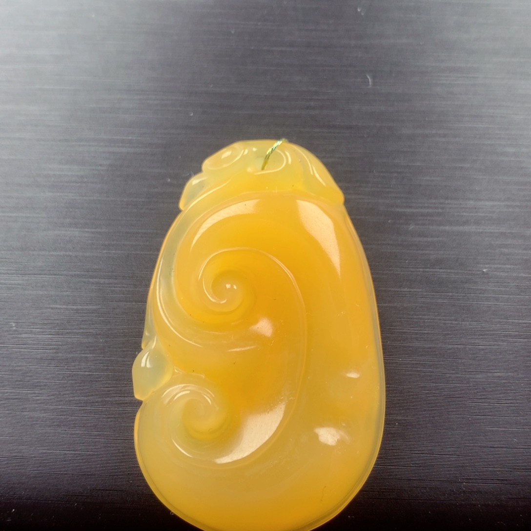 石英质玉未镶嵌挂件