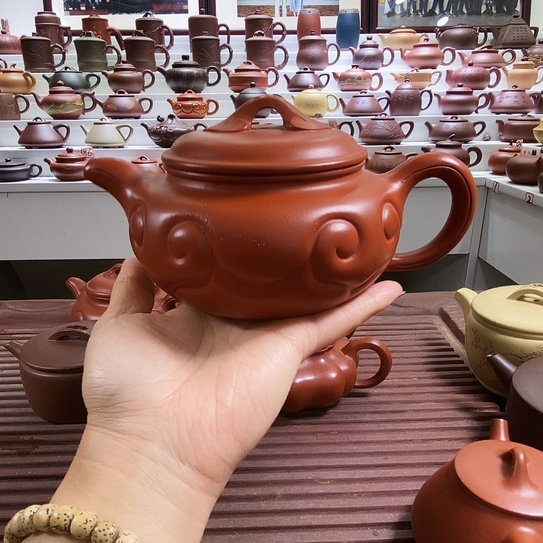 紫砂茶壶蒲*原矿紫砂工艺