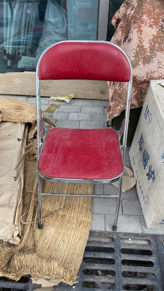 70-80年代折叠椅会议椅加厚家用椅