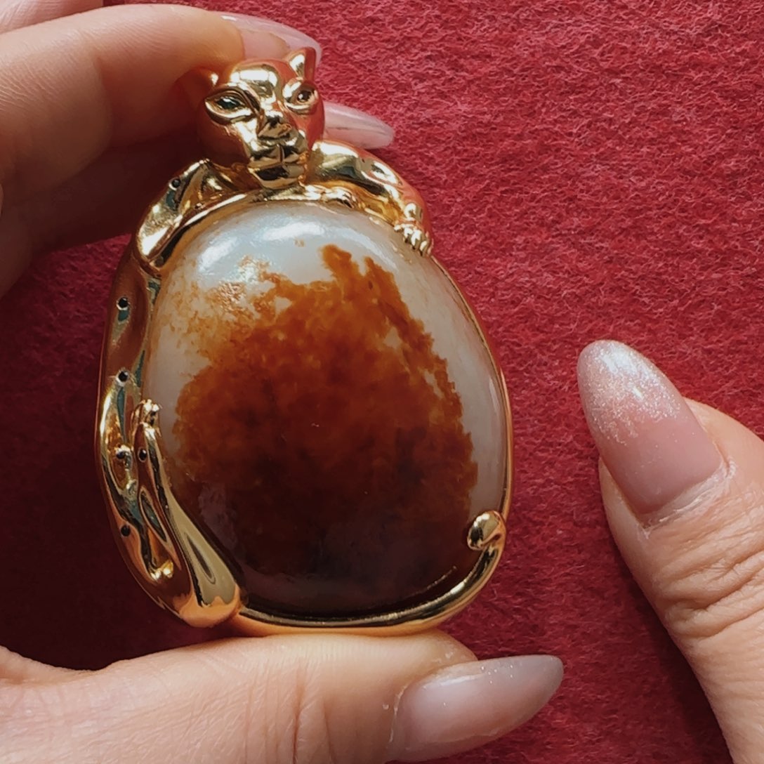 和田玉挂件未镶嵌