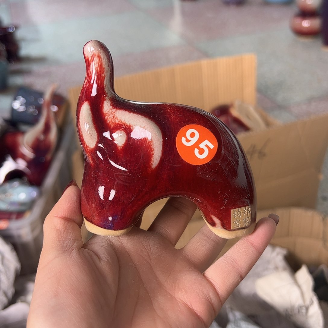 摆件郑家钧窑摆件