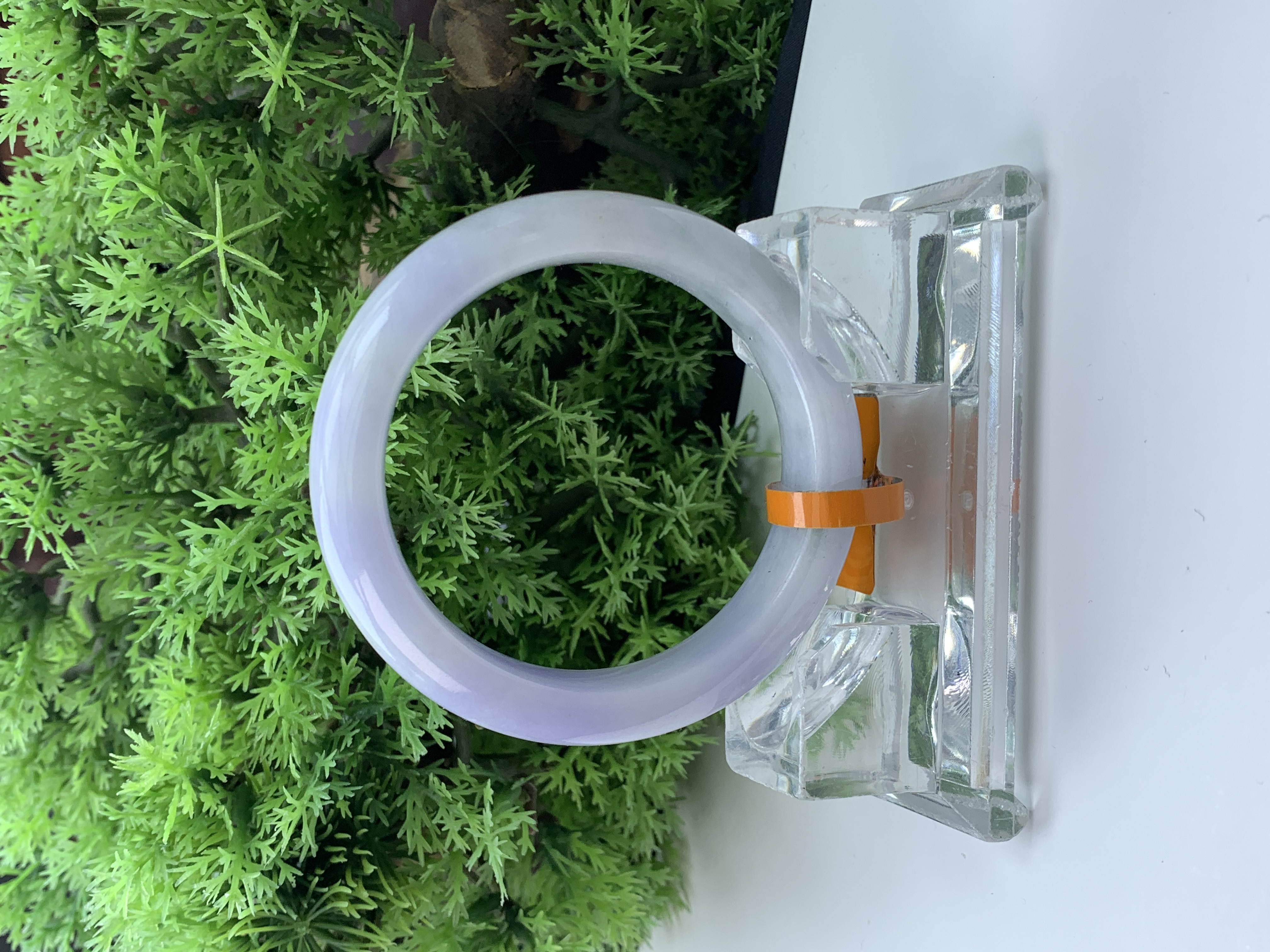 【刘思懿】天然缅甸A货翡翠手镯-J-5