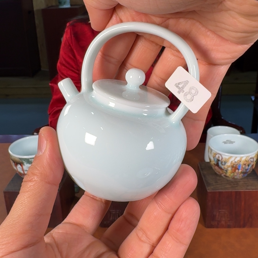 成窑青白瓷茶器精品