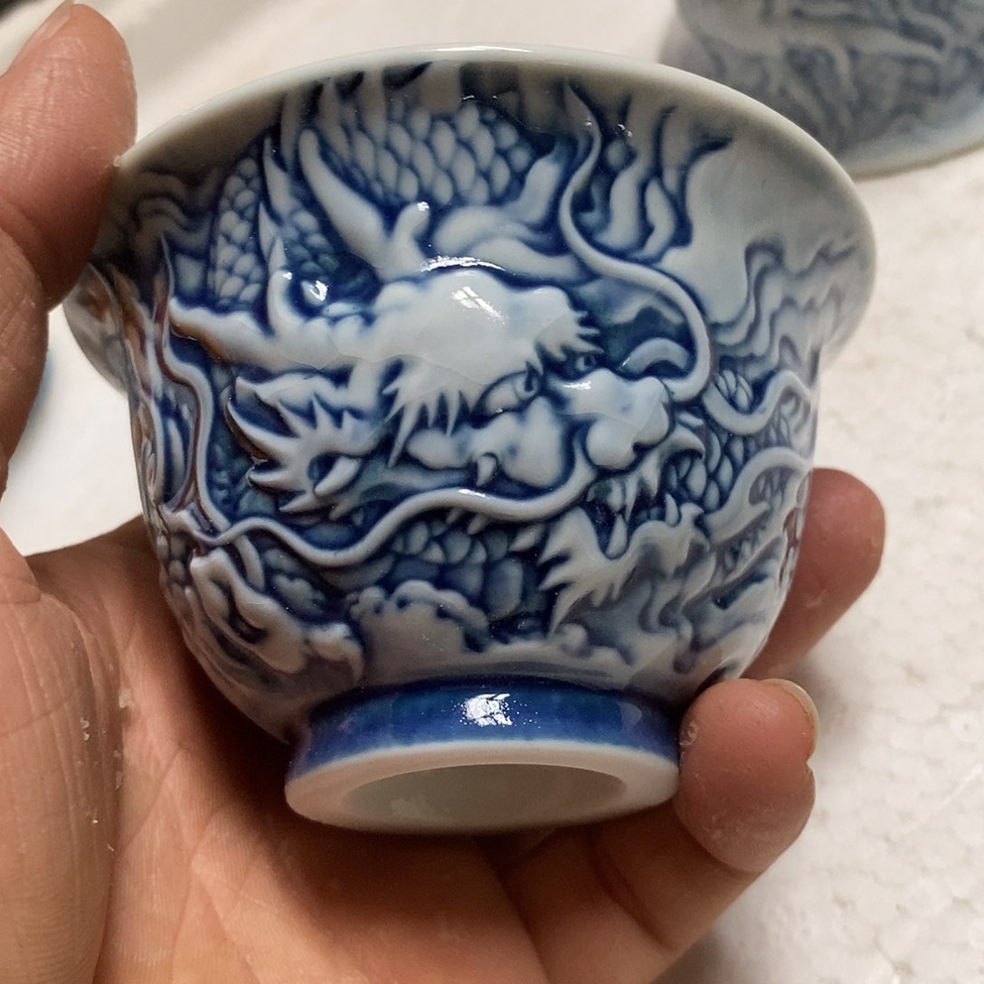 杯景德镇高温还原陶瓷