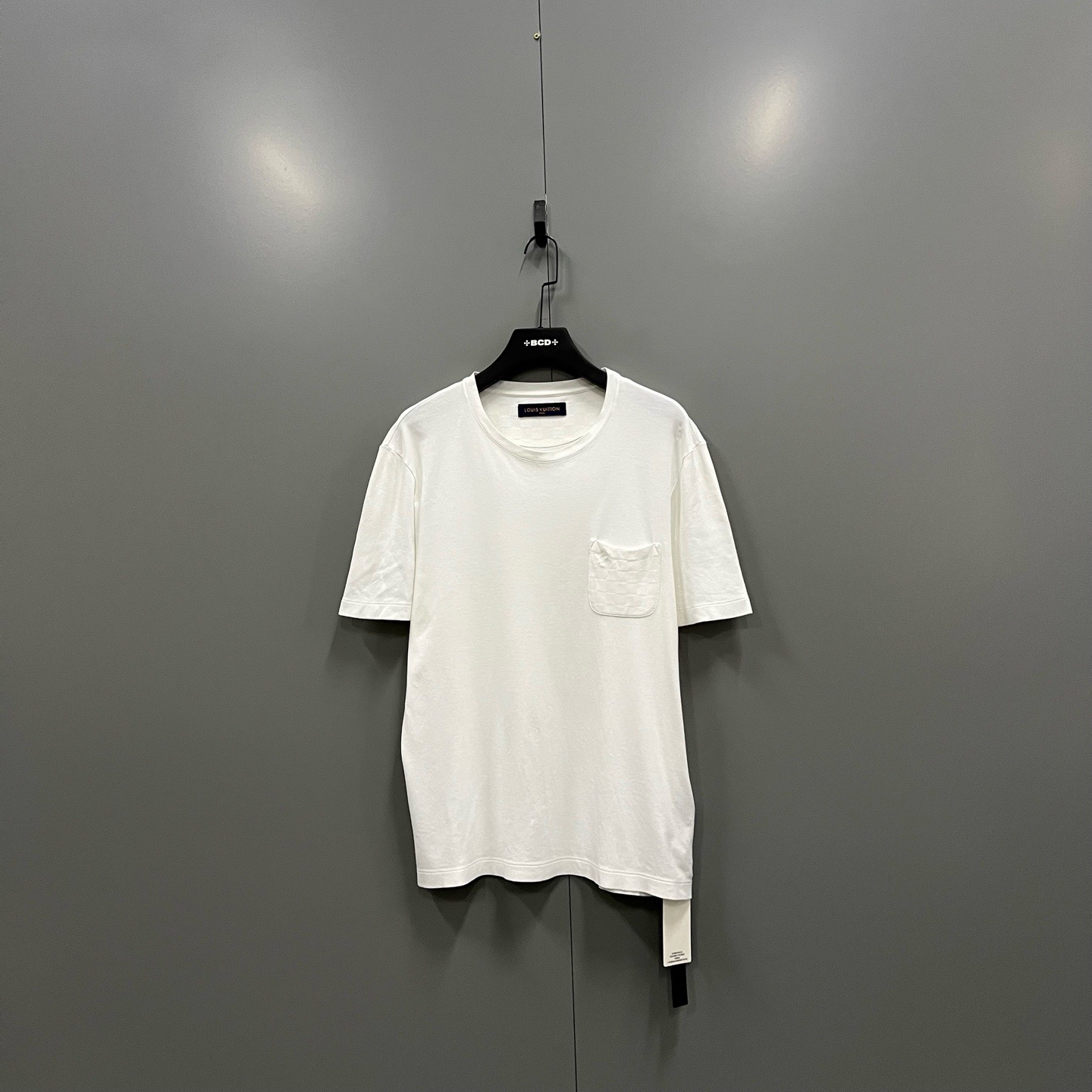 95新 LouisVuitton/路易威登 (ll) 015369 口袋棋盘格短袖XL码