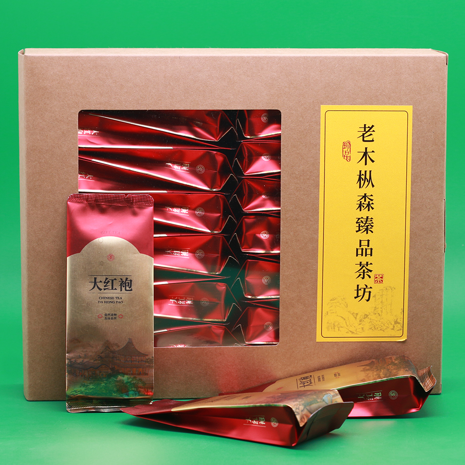 正岩大红袍武夷岩茶花果香浓香型乌龙茶茶叶