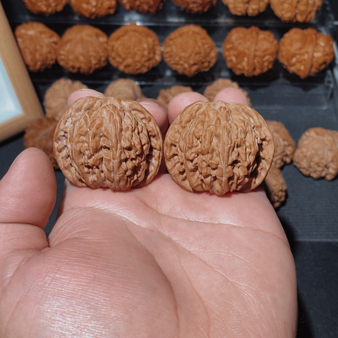 文玩核桃把件41山地磨