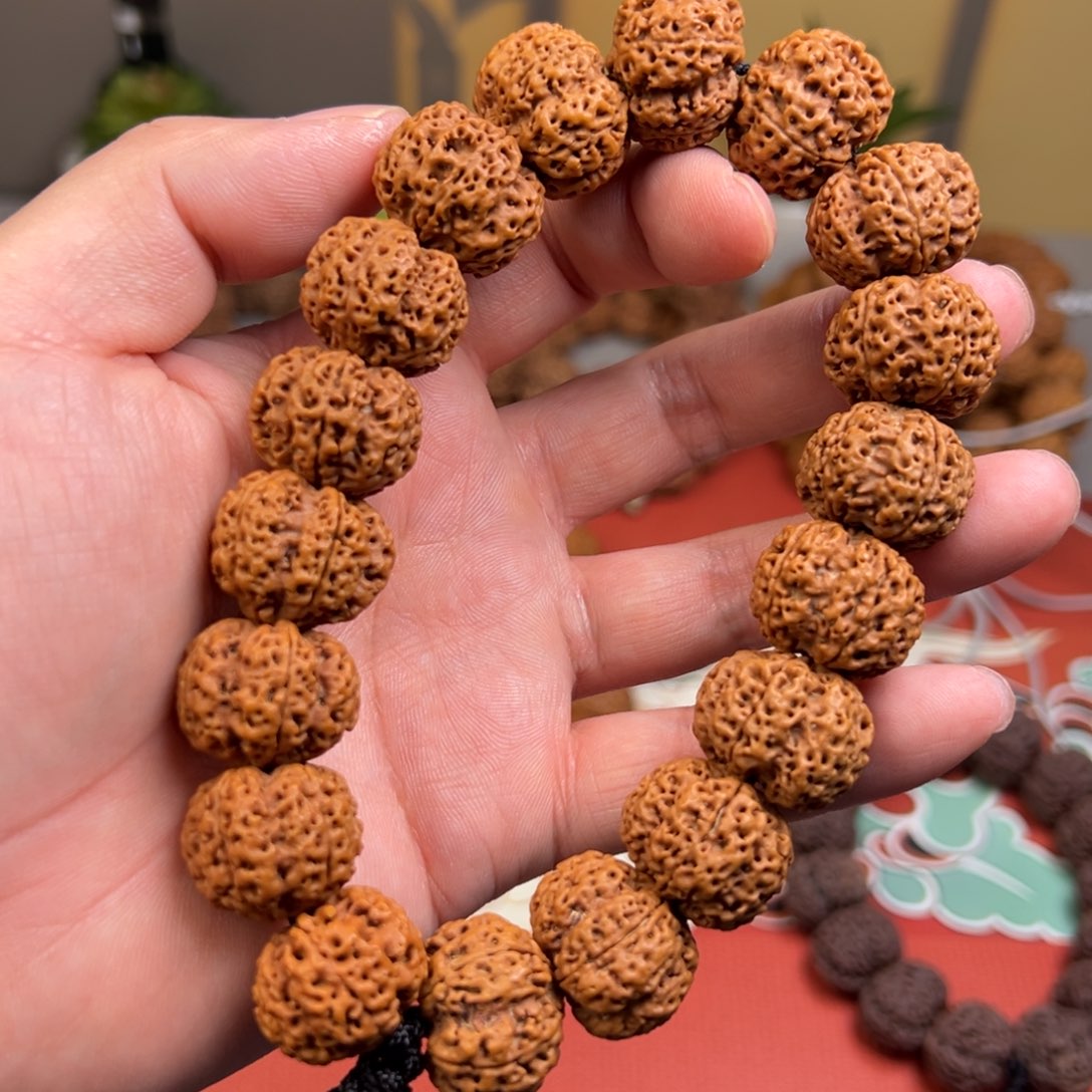 金刚菩提手串20尺寸梁蜂窝梅花严选头货