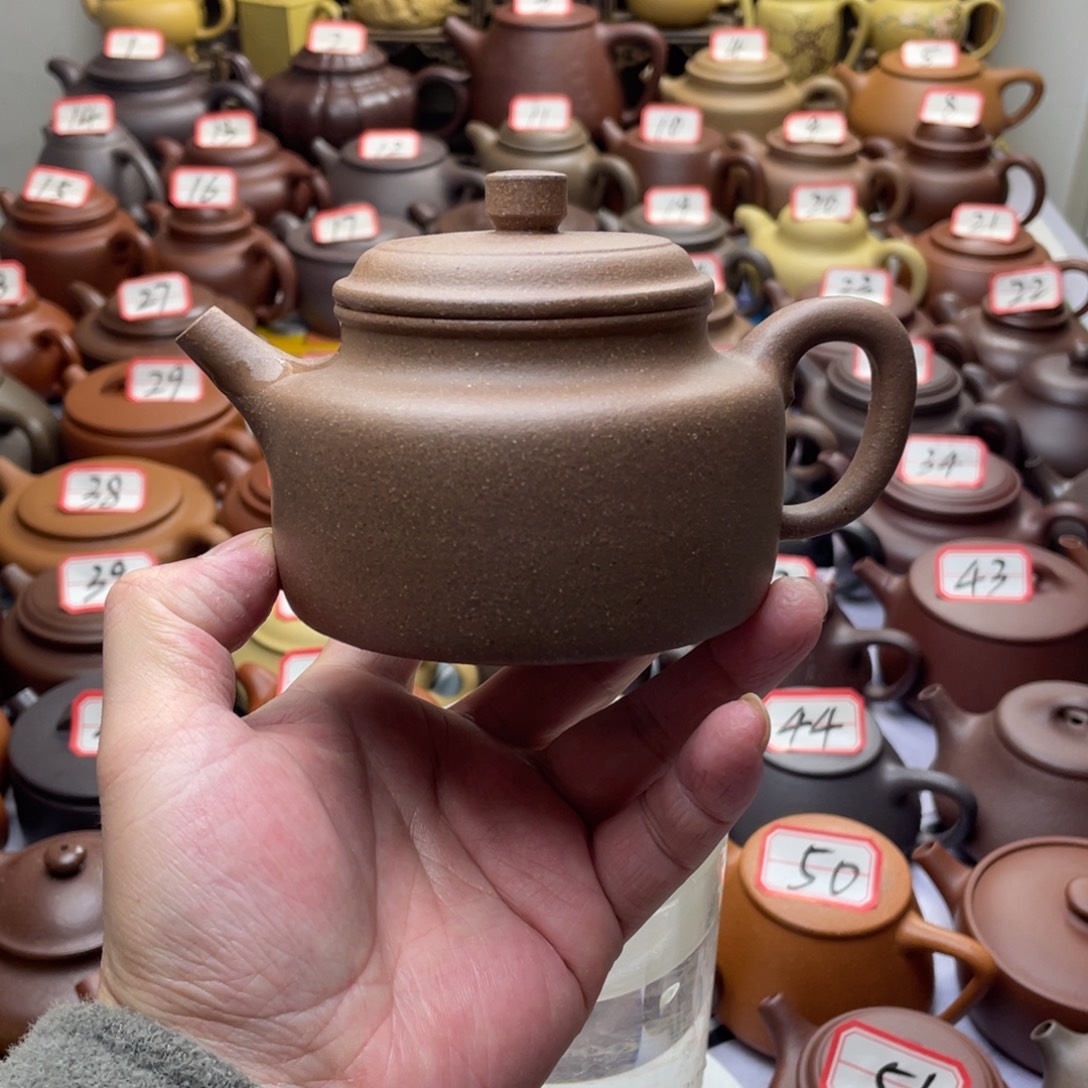 茶壶紫砂宜兴紫砂半手工