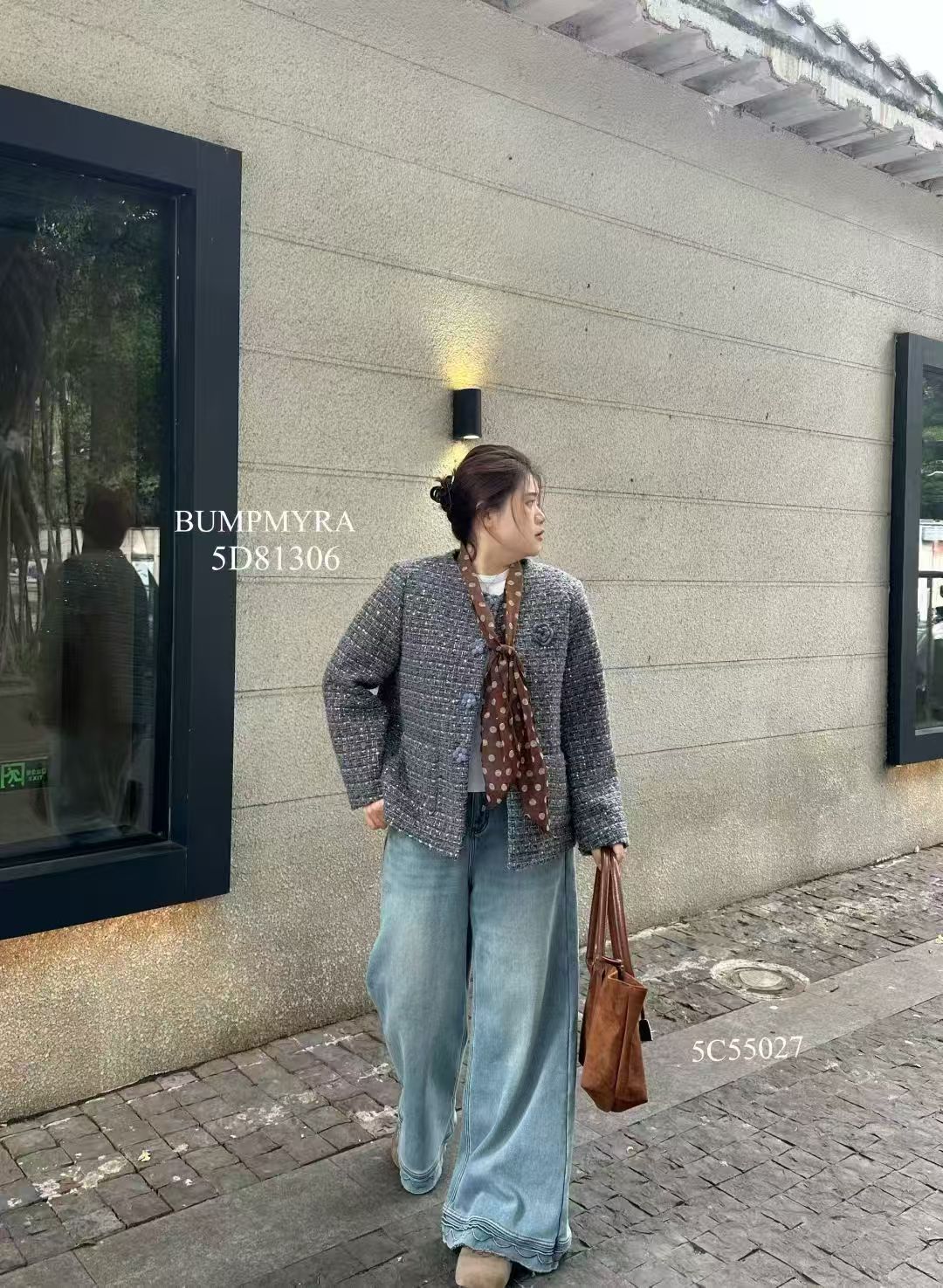 956-5D81306-大码重工加棉小香风