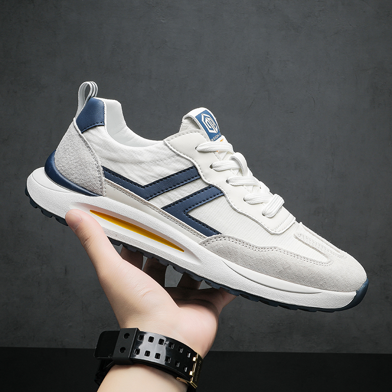 欧伦啄木鸟EUROTUCANO新款男鞋布面软底板鞋子百搭运动休闲阿甘鞋