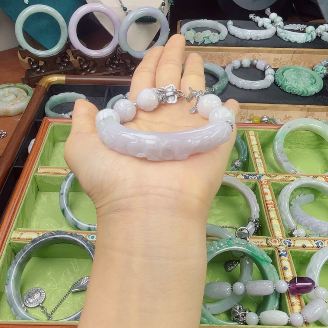 小***i未镶嵌手链翡翠翡翠手链