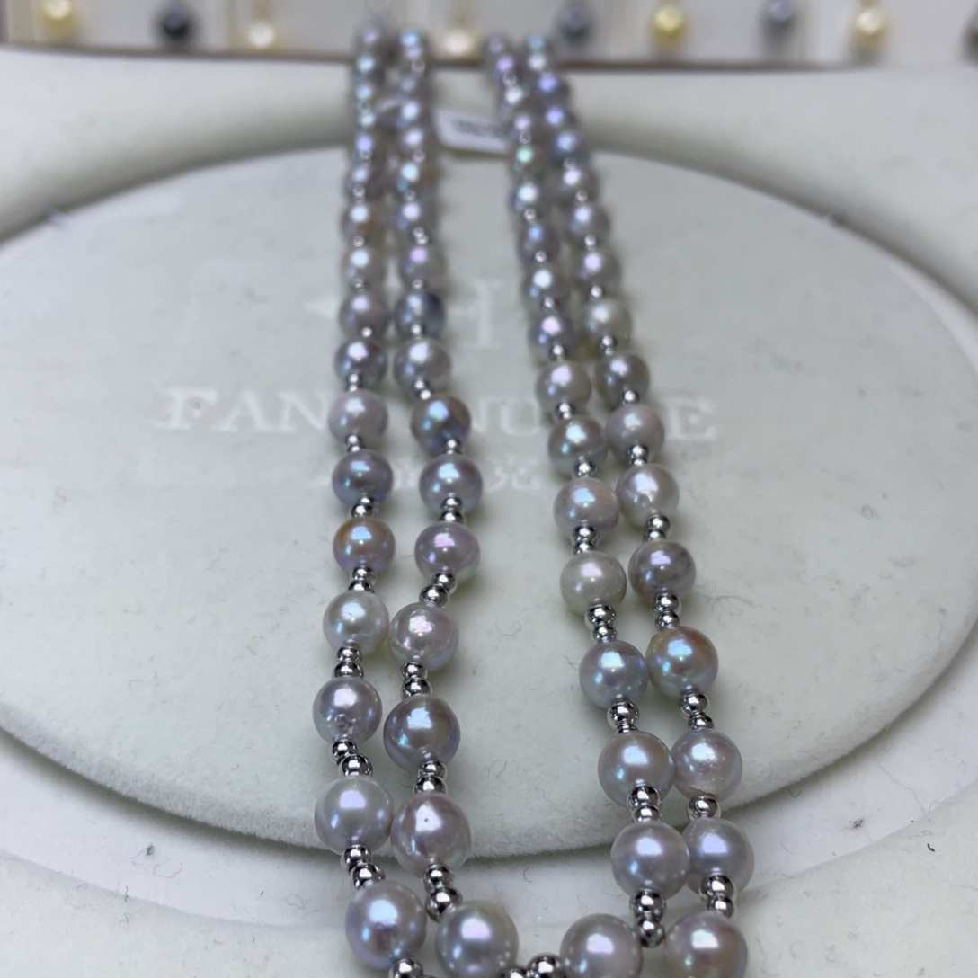 海水珍珠颈饰未镶嵌毛衣链