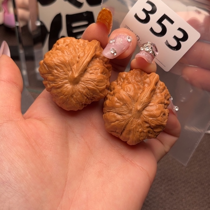 文玩核桃把件一帆风顺40