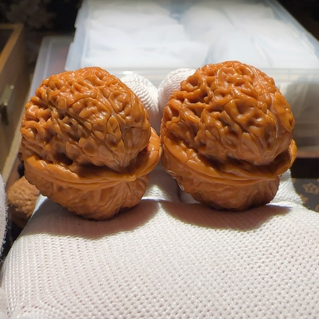 把件文玩核桃九幽金蟾王38