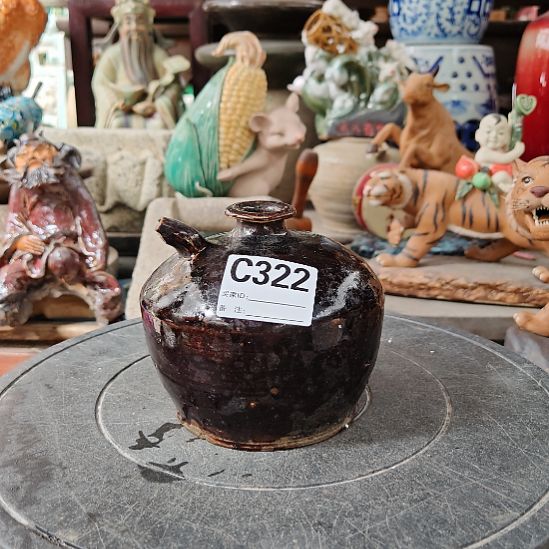 我***人瓷片明玉家的老物件