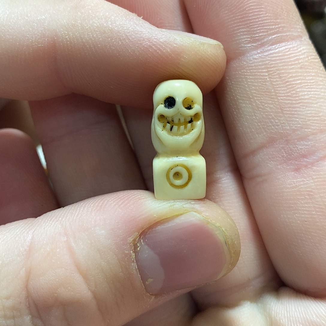 铜铁合金类高白印章一个