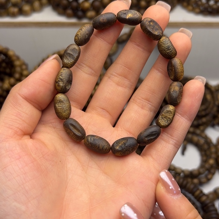 沉香碎屑沉香种植奇楠留疤珠6.5克