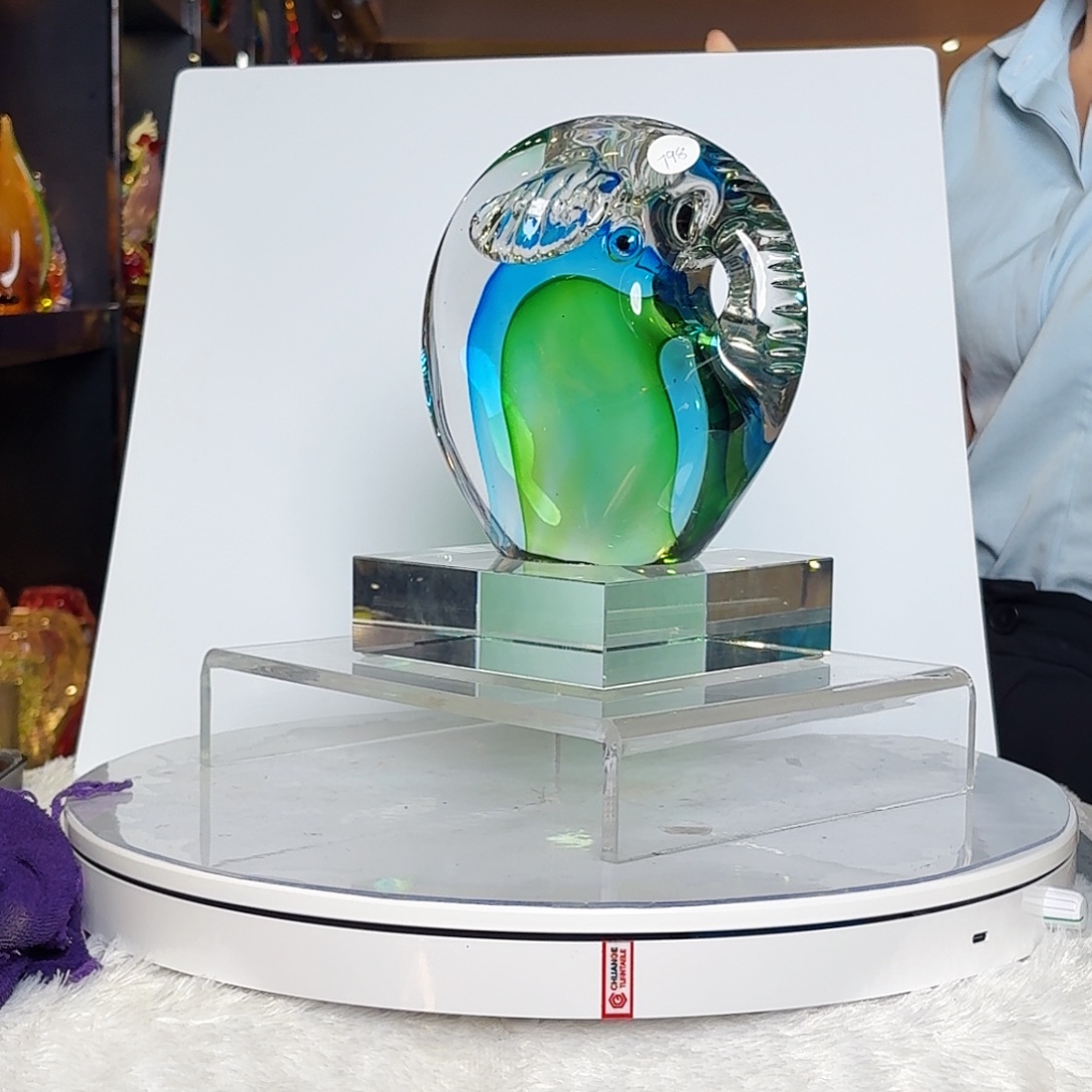 琉璃手工艺品琉璃花的颜色也