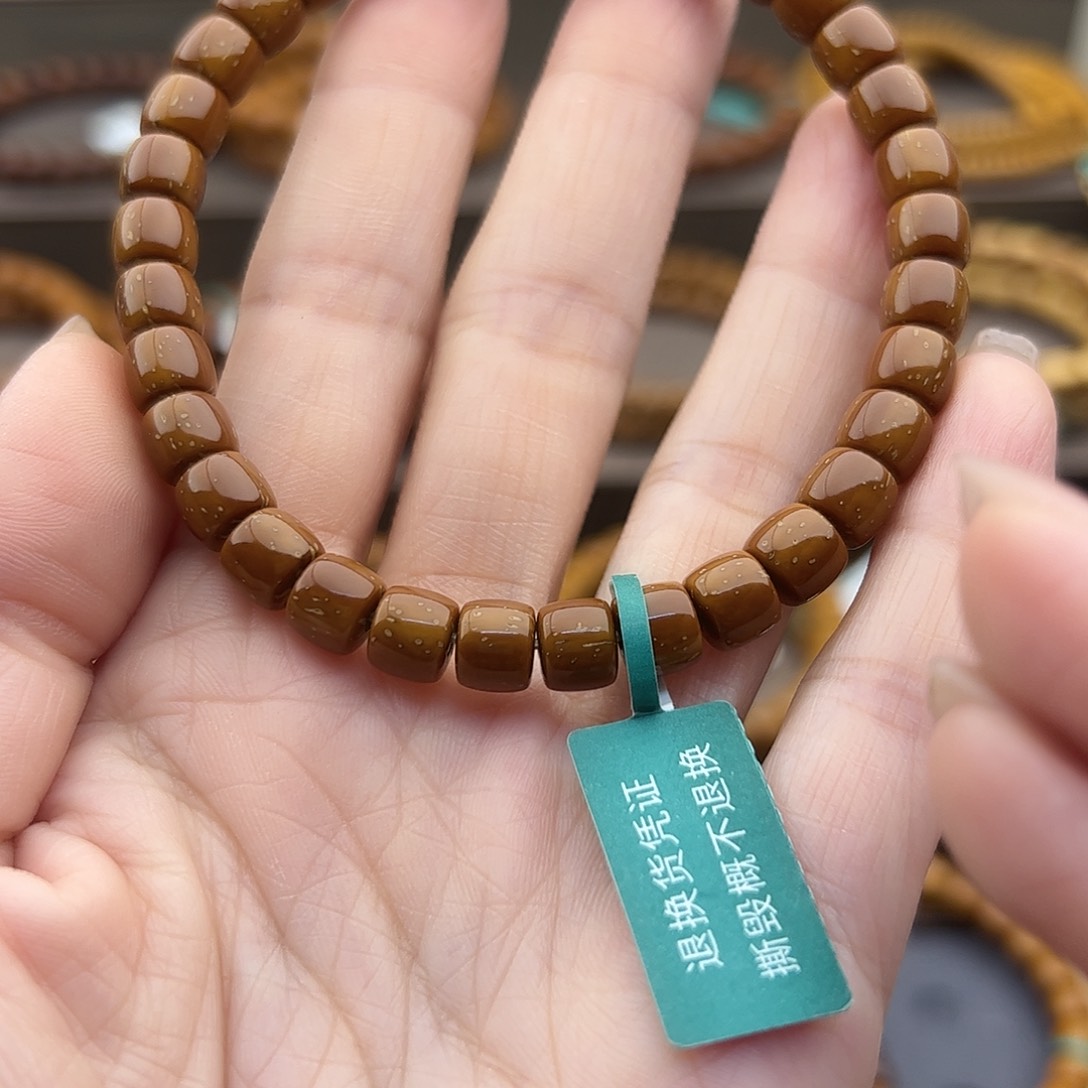 手串紫金鼠实心肉直切7
