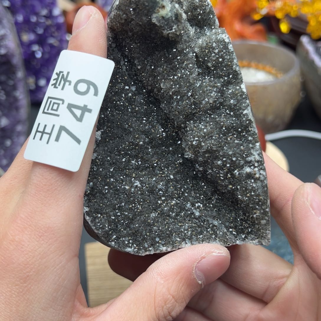 紫晶水晶摆件未镶嵌749