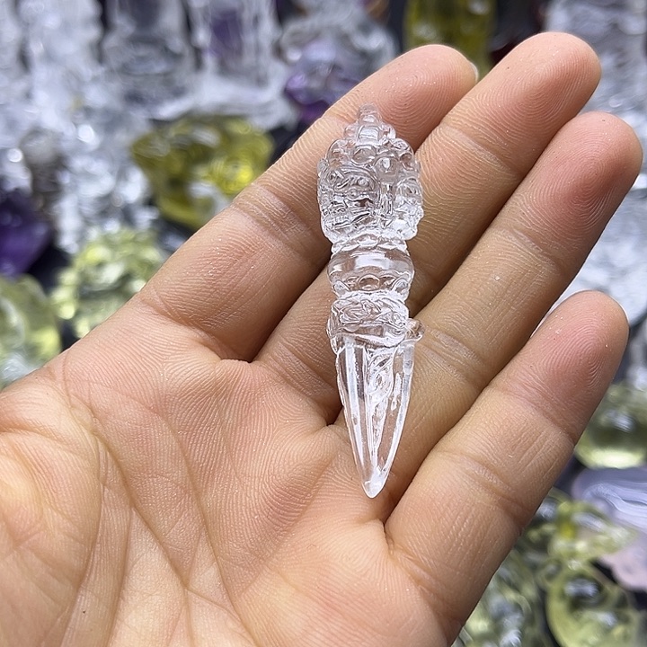 水晶摆件未镶嵌功*?吊坠